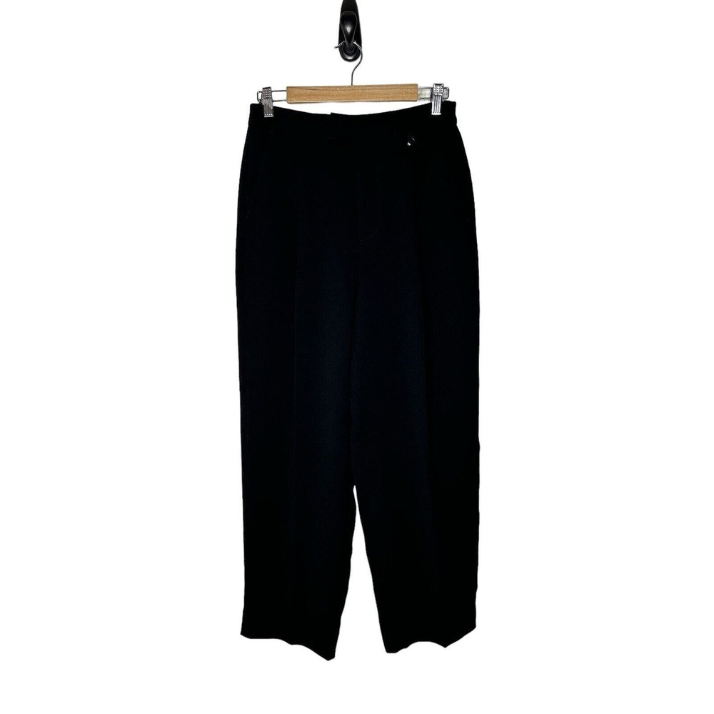 Madewell Rosedale Crepe Pant 4 High Rise Straight Leg Wrinkle Resistant - Picture 6 of 13